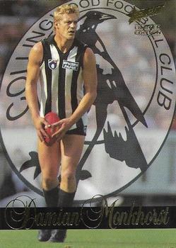 1995 Select AFL Sensation #25 Damian Monkhorst Front